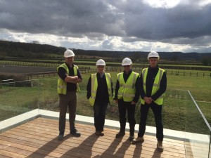 Fantastic landscape and view from Woodlands Farm
